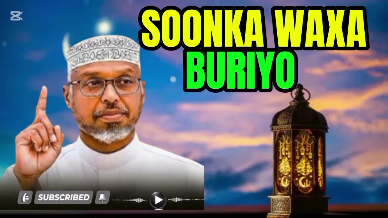 Soonka Waxa Kaburin Kara sheikh Mustafa muaxadaro cusub 
