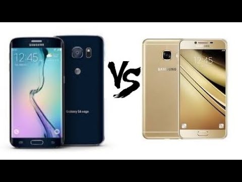 Samsung Galaxy S6 Edge vs Samsung Galaxy C5 Speed Test Comparison | Real Test - In 2018