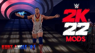 WWE 2K22 Mods: Kurt Angle 