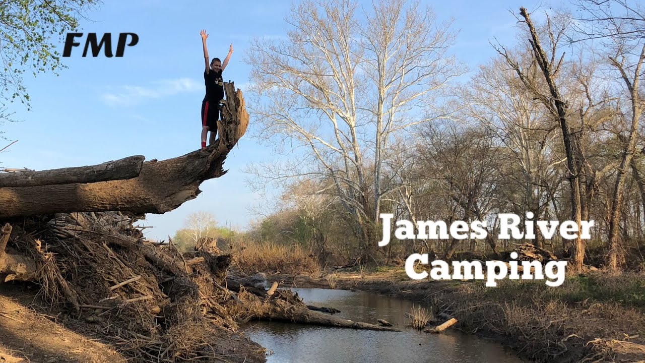 River Camping on the James YouTube