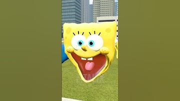 New Roblox Hungry SpongeBob Worms Family In Maze #shorts