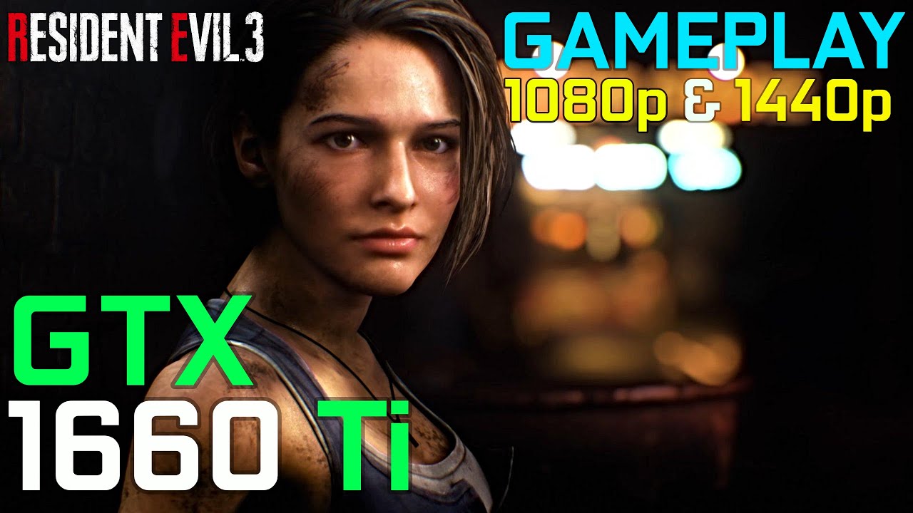 Resident Evil 3 Demo  Gameplay | Ryzen 5 3600 + GTX 1660 Ti | 1080p & 1440p