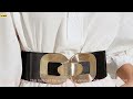 1005005275852077 Luxury Brand Elastic Wide Corset Belt For Women Designer Waist Strap F