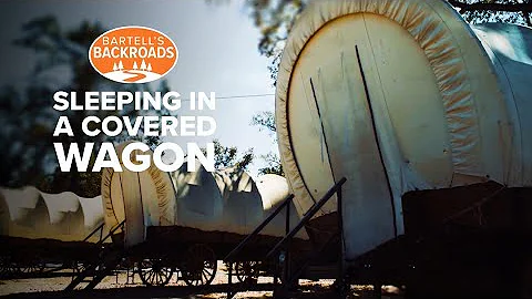 Glamping in a covered wagon outside Yosemite | Bar...