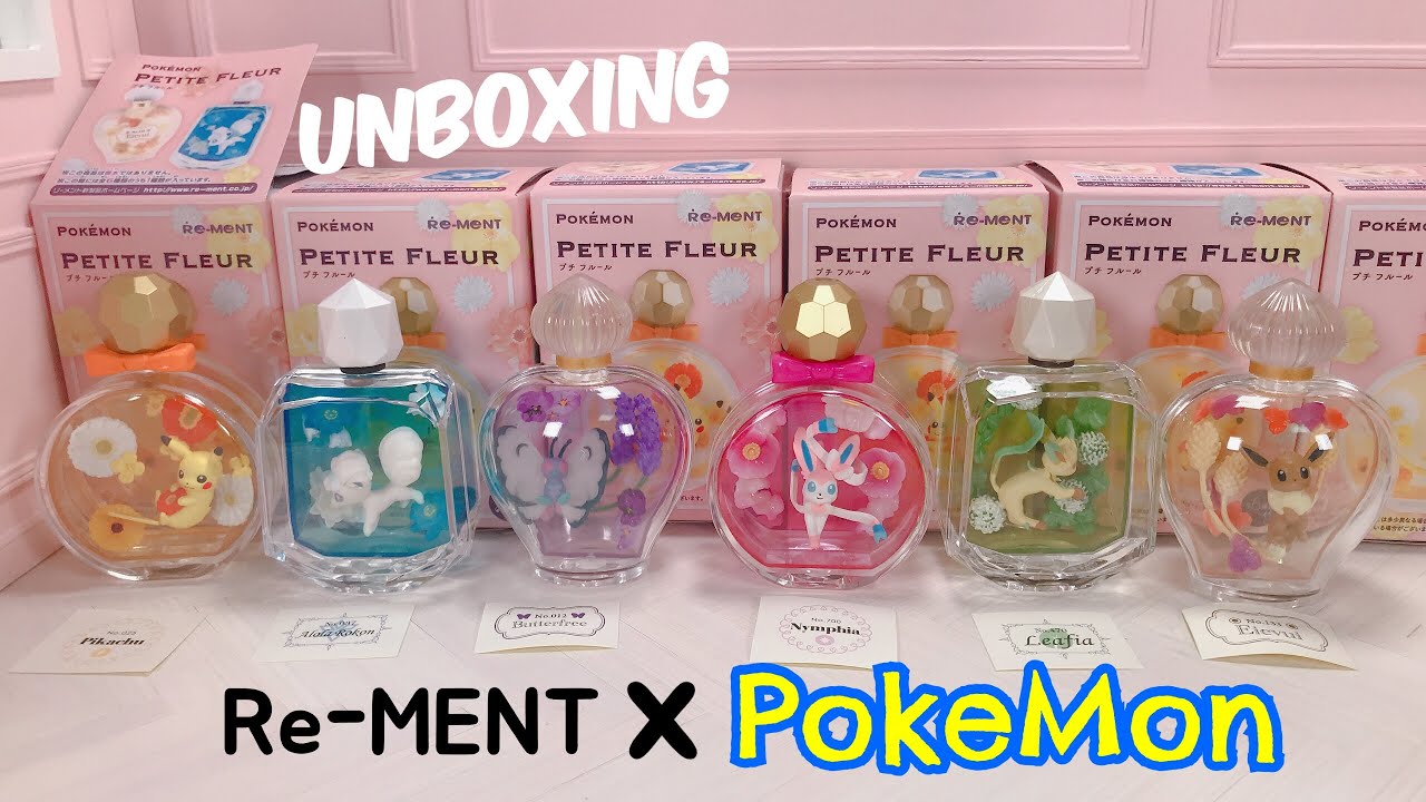 Unboxing Pokemon Petit Fleur Herbarium Re Ment Miniature Toy Review リーメント ポケットモンスター 포켓몬스터 쁘띠 플뢰르 Youtube