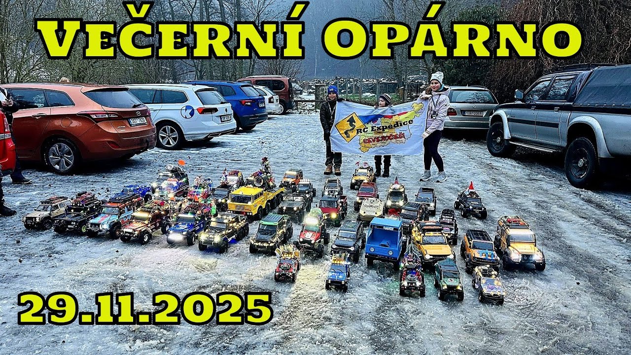 Večerní Opárno-RC Expedice Severočeši #rccar #rcoffroad #rccrawler #rclife #automobile #offroad