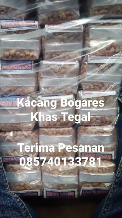 Kacang Bogares Khas Tegal