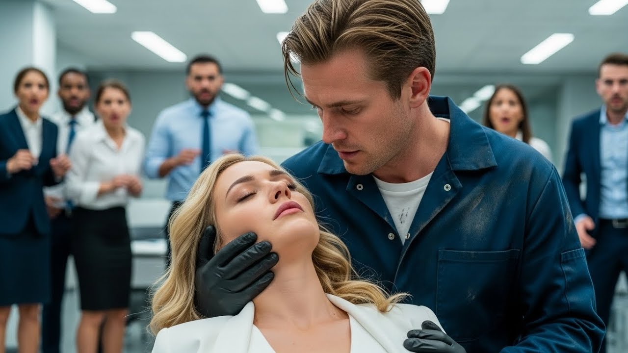 Single Dad Janitor Kissed the CEO to Save Her Life — Fate Shifted