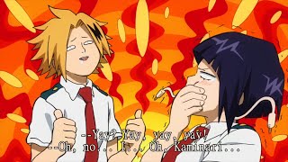 Bakugou turn Kaminari into Yay mode - Boku no hero academia [Funny moment].