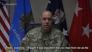 A Message to the Force: From the adjutant general for Oklahoma
