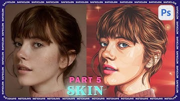 [ Photoshop Tutorial ] ABIGAIL HARRINGTON Vexel Art [ PART 5 - SKIN ]