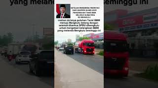 viral bp gibran lansung kerahkan puluhan mobil BBMutuk mengatasi kelangkaan bbm di bengkulu