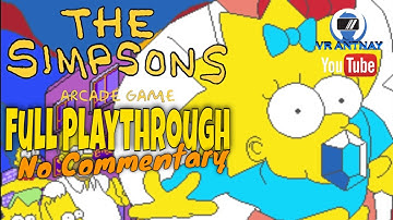 Simpsons Arcade Game - Full Playthrough - No Commentary