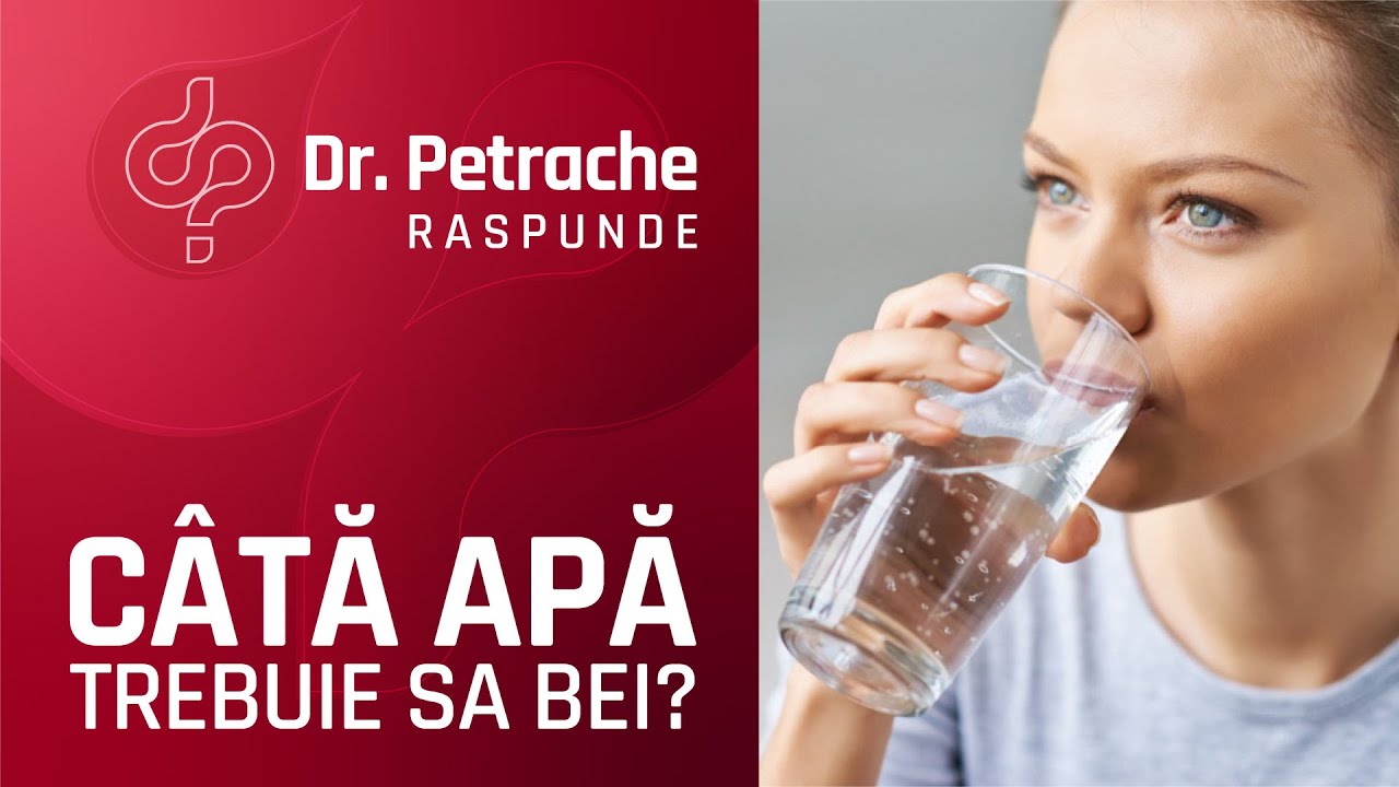 CATA APA TREBUIE SA BEI PE ZI?