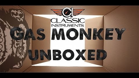 Gas Monkey Unboxed: Classic Instruments - Classic Series Gauges