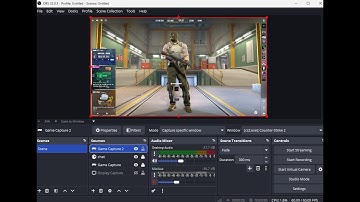 How to game capture #cs2  in OBS Studio