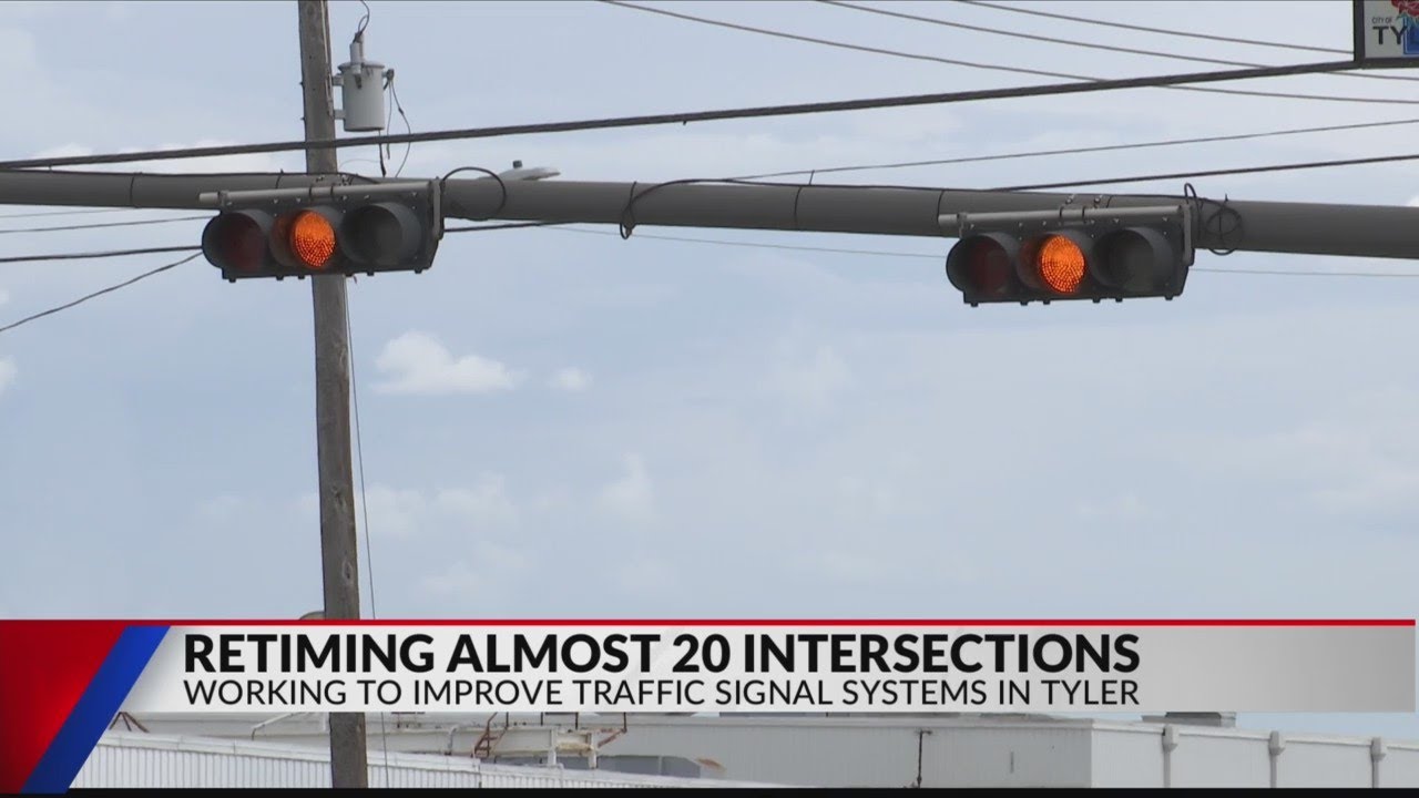 Tyler to retime traffic signals at 18 intersections - YouTube