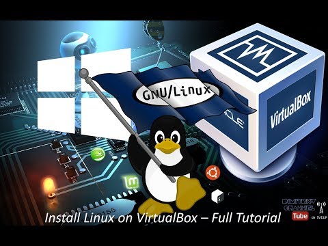 Install Linux on VirtualBox  (Greek)