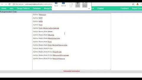 Manage XPath; XPath Generator; XPath Evaluator; Validate XPath; XPath at www.easycodeforall.com