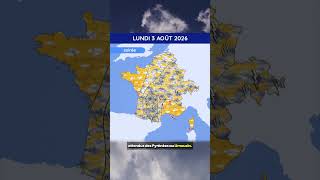 Weather Forecast for Monday, August 3 to Wednesday, August 5, 2026