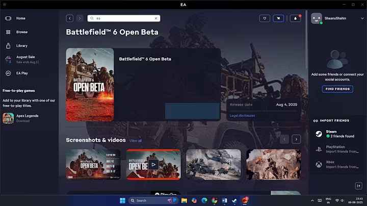 How to Fix Battlefield 6 Not Launching/Startup Crash/Splash Screen Crash/DirectX/EA Anticheat Error