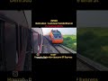Crossing with Dehradun Lucknow Vande Bharat #shorts #trains #indianrailways #railway