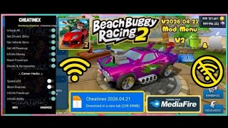 Mod Menu V2 Beach Buggy Racing 2 V2026.04.21 Unlimited Ability, Password in the video don't skip.👌📥