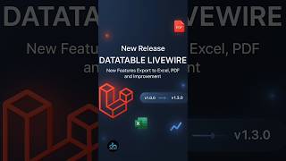 datatable livewire v1.3.0 release #laravel #livewire #laraveltips #datatable