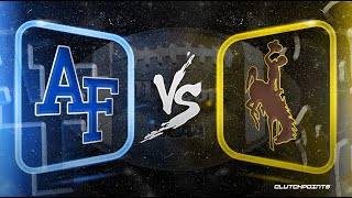 NCAA Wyoming Cowboys vs Air Force Falcons Football Full Game [LIVE]