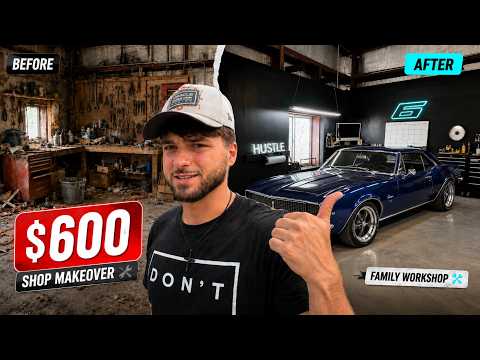 Thumbnail for Upgrade for $600: Renovating My Family's Workshop