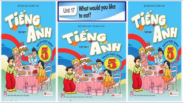 Tiếng Anh lớp 5 – Bộ GDĐT Unit 17 What would you like to eat?