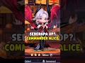 SEBERAPA OP? COMMANDER BARU ALICE #MagicChessGoGo #MCGGIDCreators