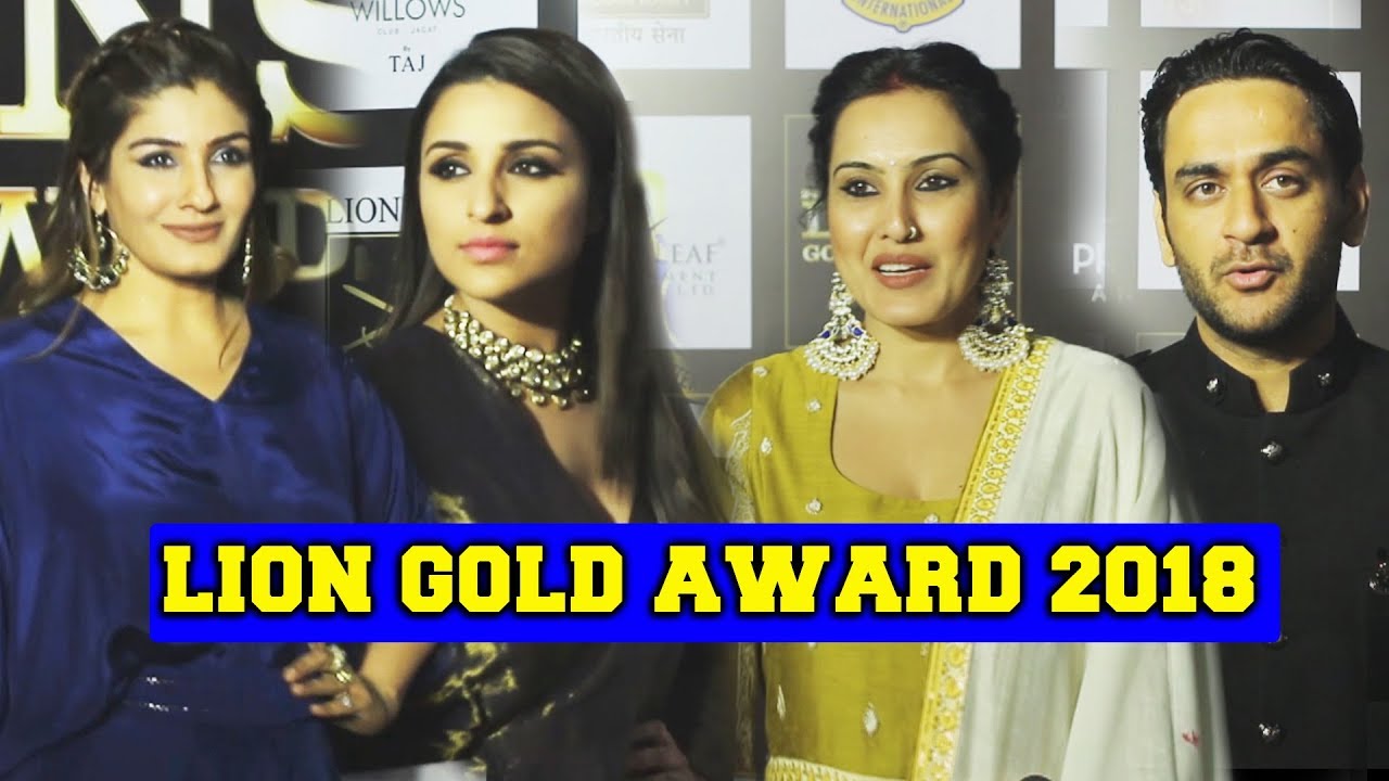 Lion Gold Awards 2018 | Parineeti Chopra, Vikas Gupta, Raveena Tandon, Kamya Punjabi