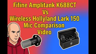 Wireless vs. Dynamic Mic! Lark 150 vs Amplitank K688CT Sound Test & Review