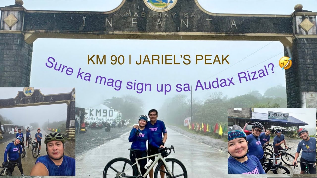 JARIELS PEAK narating din ng naka-bike | Bike Vlog #39