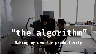 made my own PRODUCTIVE ALGORITHM | Ex-Meta/Instagram Engineer | SOFTWARE ENGINEER VLOG