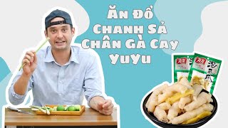 Anh Tây Review - Tập Full #55: Ăn Đồ Chanh Sả Chân Gà Cay YuYu Cùng Anh Tây