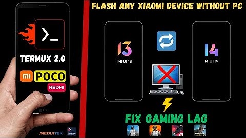 Install Fastboot Rom in Any Xiaomi Redmi Without PC | Flash Stock ROM Any Mi Xiaomi Phone Via Termux