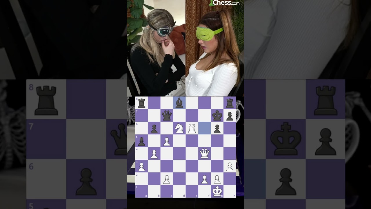 Andrea Botez on X: ANNA IS IN LA!!! Blindfold chess & turning her into an  E-girl live now 😈  / X