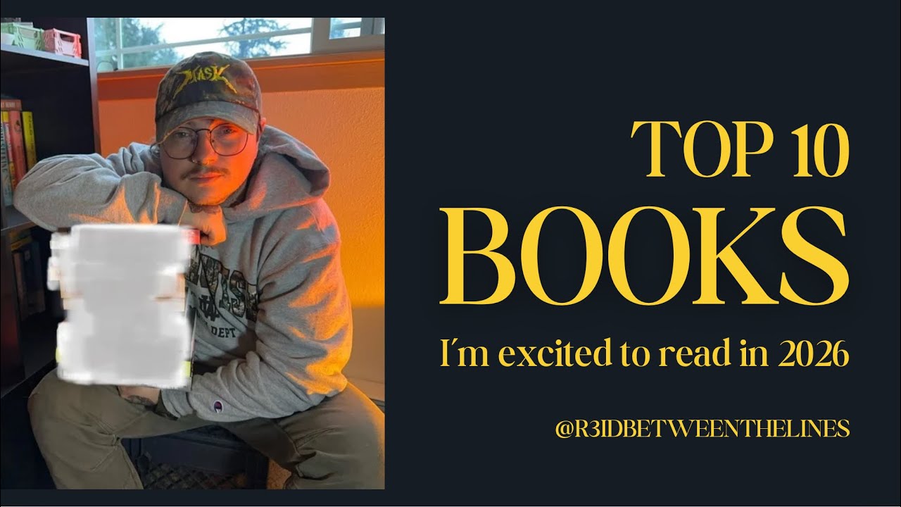 10 Books I'm Stoked to Read in 2026