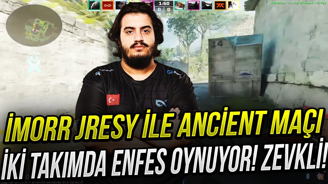 İMORR JRESY İLE YAYINDA ANCİENT FACEİT! BU MAÇ ÇOK ÇETİN VE SERT GEÇİYOR! İKİ TAKIMDA DELİ! CS2