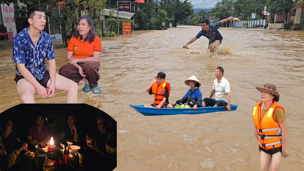 Our Family Stranded in the Flood: No Electricity, No Water, Just ...