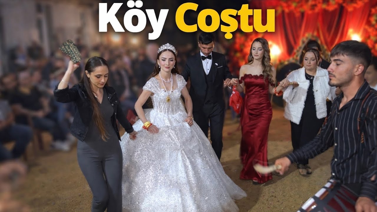 Köy Düğününde Delilo Halayı | Gelin Damat Sahada 💃🕺