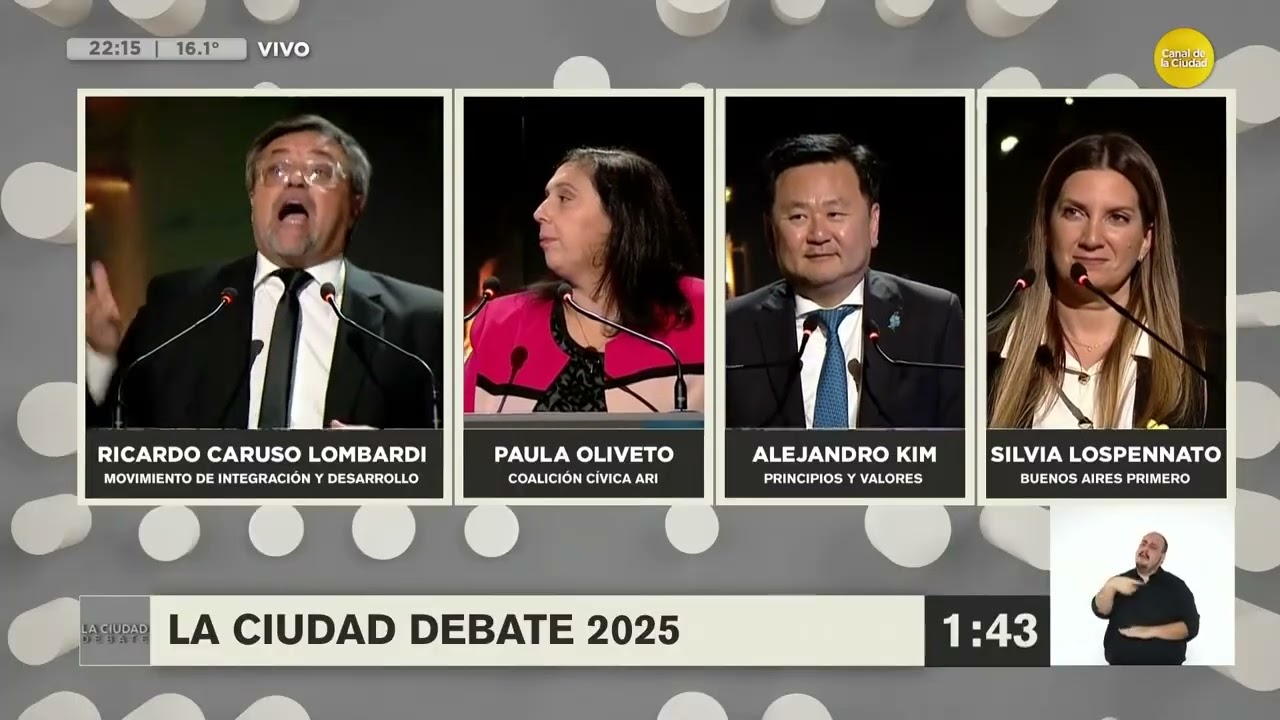 Exposición Ricardo Caruso Lombardi │CABA Debate│ 29-04-25