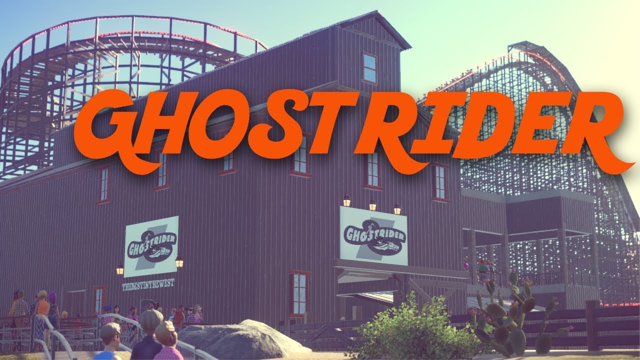 Planet coaster Knotts berry farm ghost rider build PT4 - YouTube