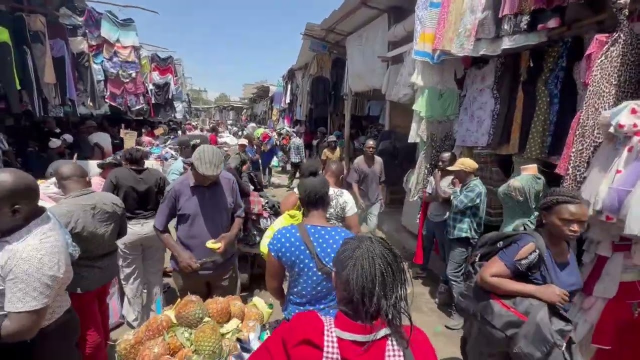 Africa impressions - Kenya - Nairobi - Gikomba market (biggest of Kenya) Feb/22026 - part 2/3