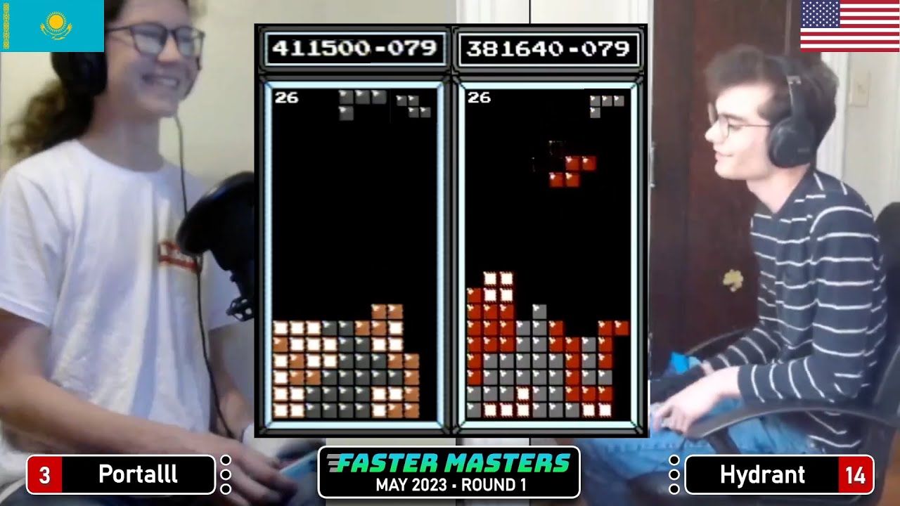 PLAYING WITH CONFIDENCE! Portal, Hydrant | Rd 1 | Classic Tetris Faster ...