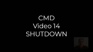 CMD Comando SHUTDOWN - Video 14