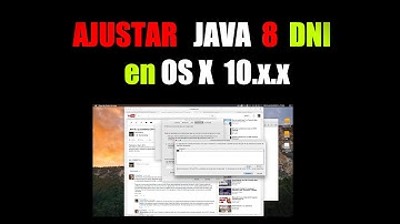 Ajustar Java 8.x con DNI Electrónico en OS X