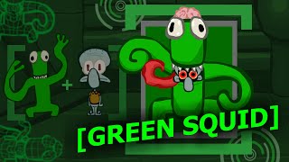 Let's Mix Green & Squidward | Character Fusion Animation EP.5